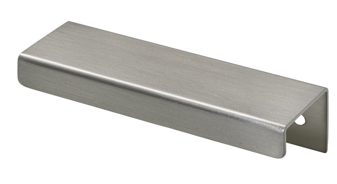 Möbelgriff Hettich Möbelgriff Aluminium Edelstahl Optik 12,5