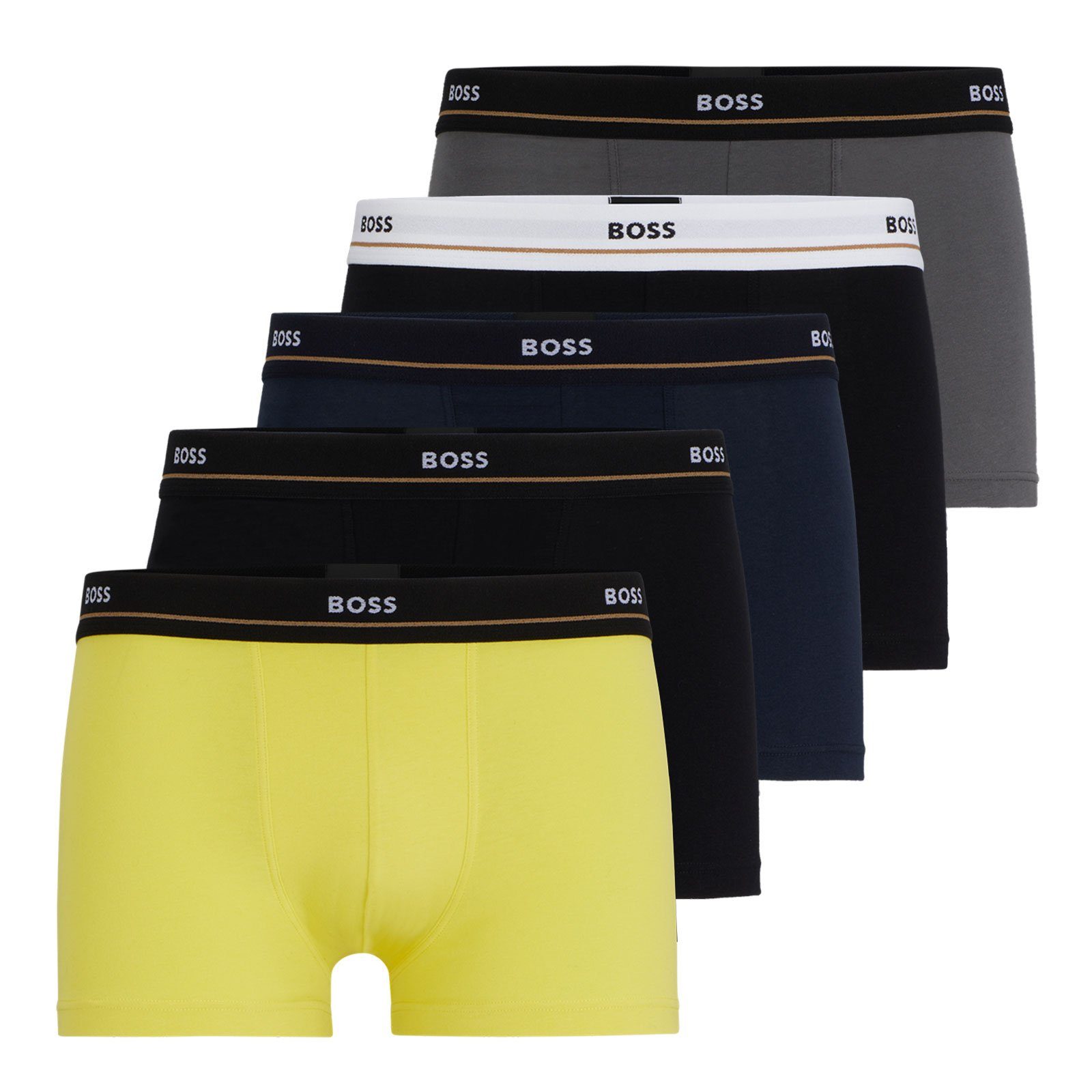 BOSS Trunk Essential (5-St) mit Markenschriftzug am Bund
