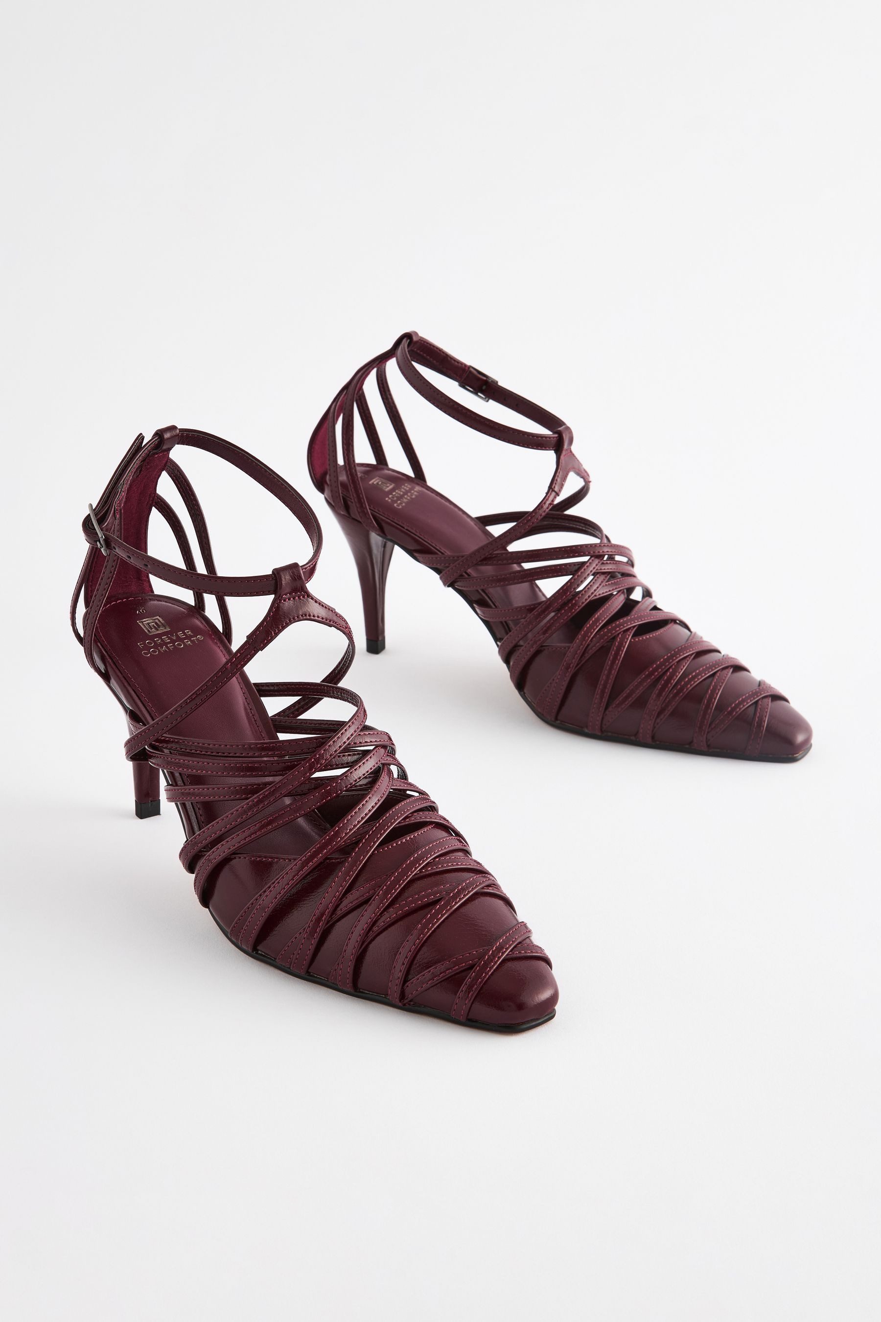 Next Forever Comfort® Spitze, hohe Riemchensandaletten Sandalette (1-tlg) günstig online kaufen