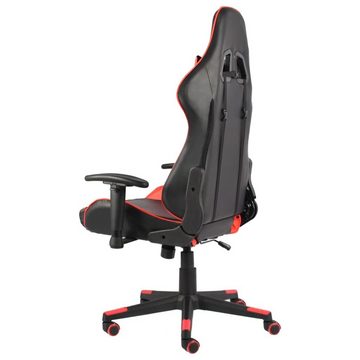 vidaXL Bürostuhl Gaming-Stuhl Drehbar Rot PVC