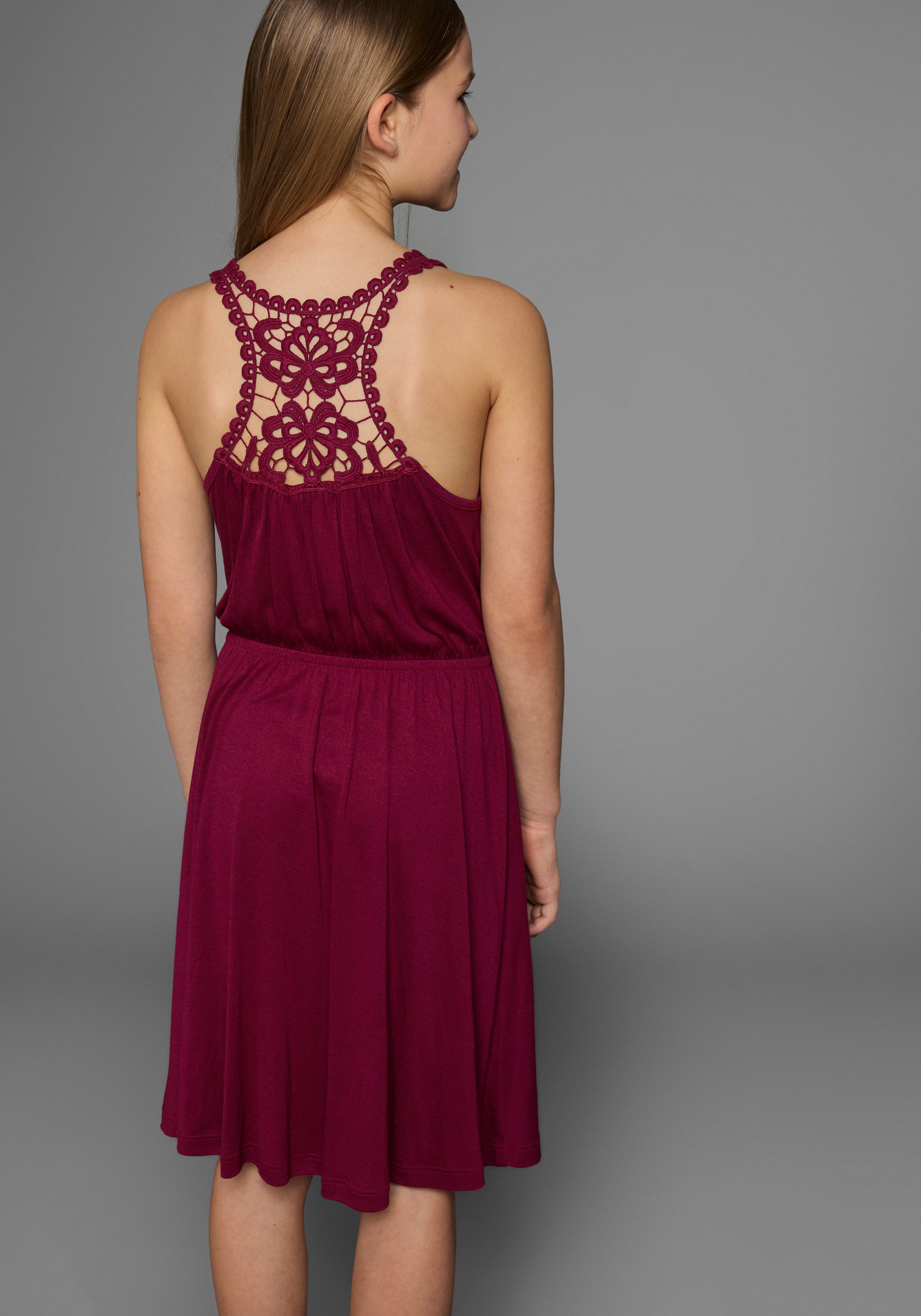 Jerseykleid, Viskosekleid für Mädchen