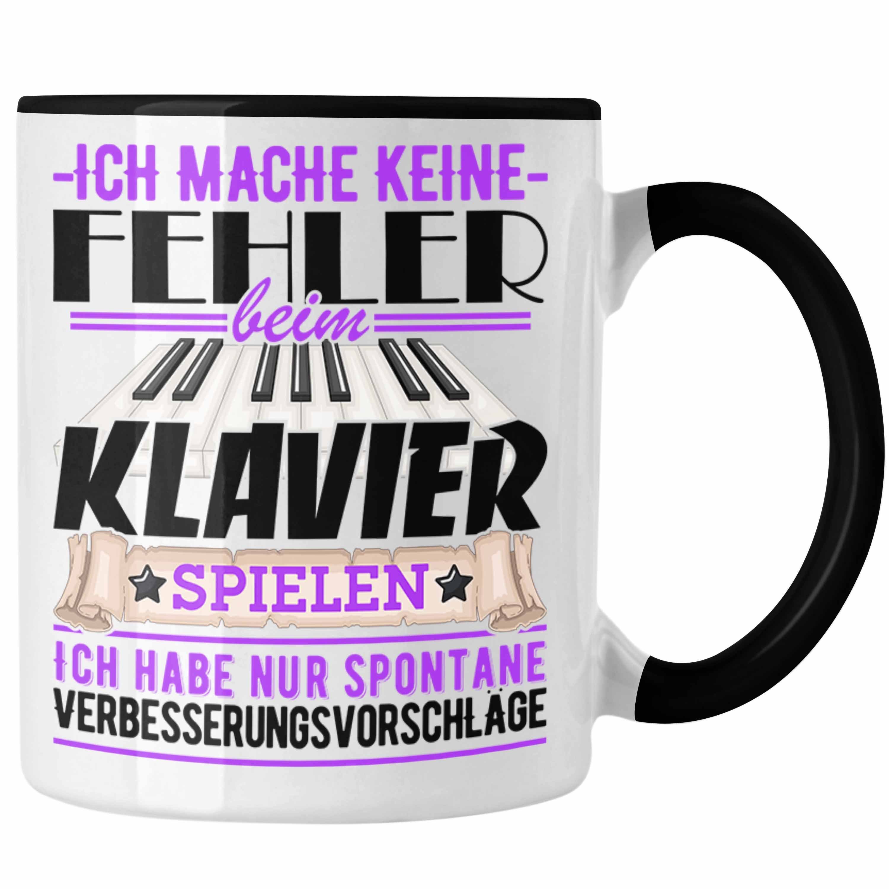 Geschenk Mache Keine Kaffee-Becher Feh Schwarz Piano Klavier-Spieler Tasse Tasse Trendation Ich