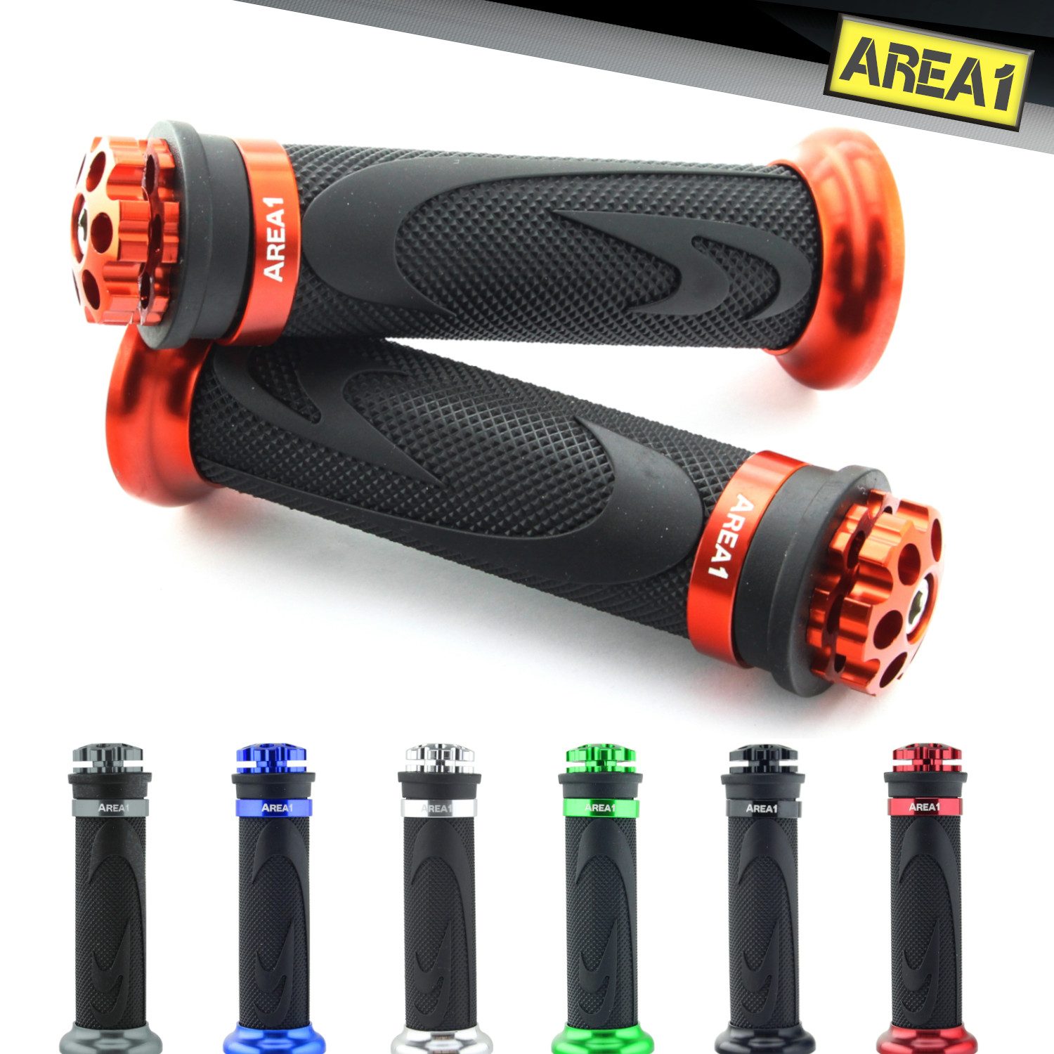 Griff Motorrad/ Motorroller Lenkergriffe 2 Stück 1x 22mm + 1x 24-25mm