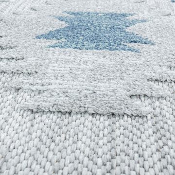 Teppich Outdoor Teppich Beatrice Blau, Teppich Boss, Läufer, Höhe: 10 mm
