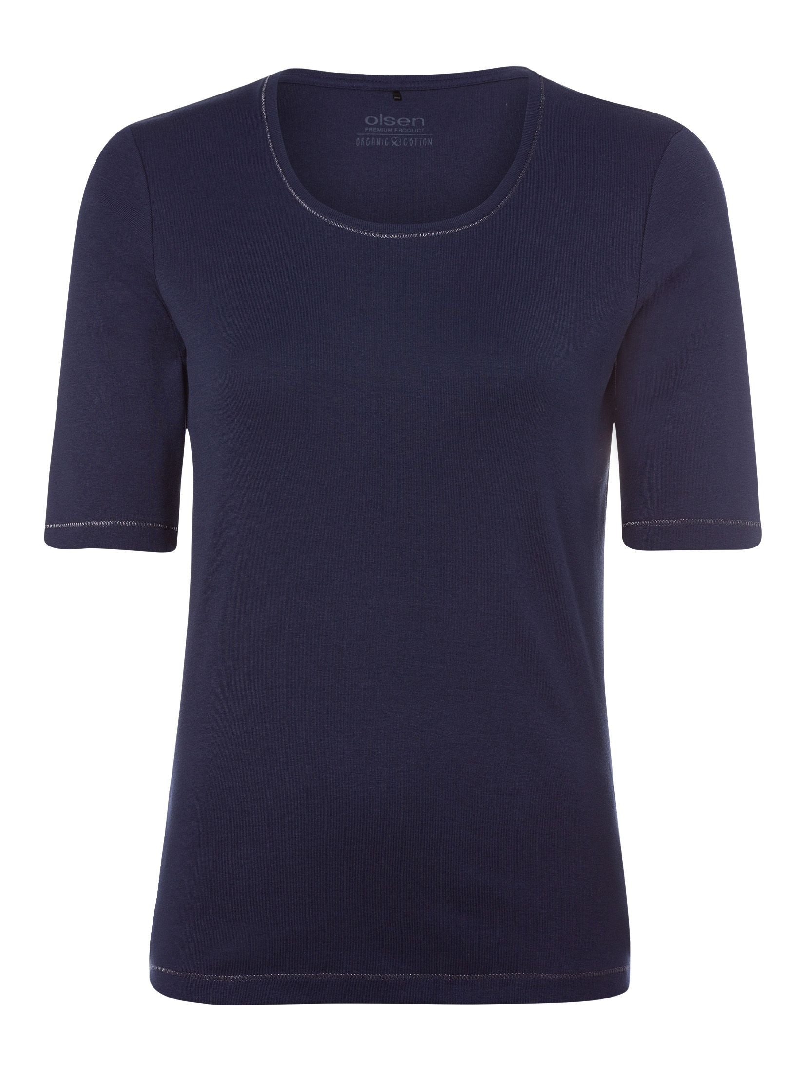 Olsen Rundhalsshirt (1-tlg) mit kleinem Stern günstig online kaufen