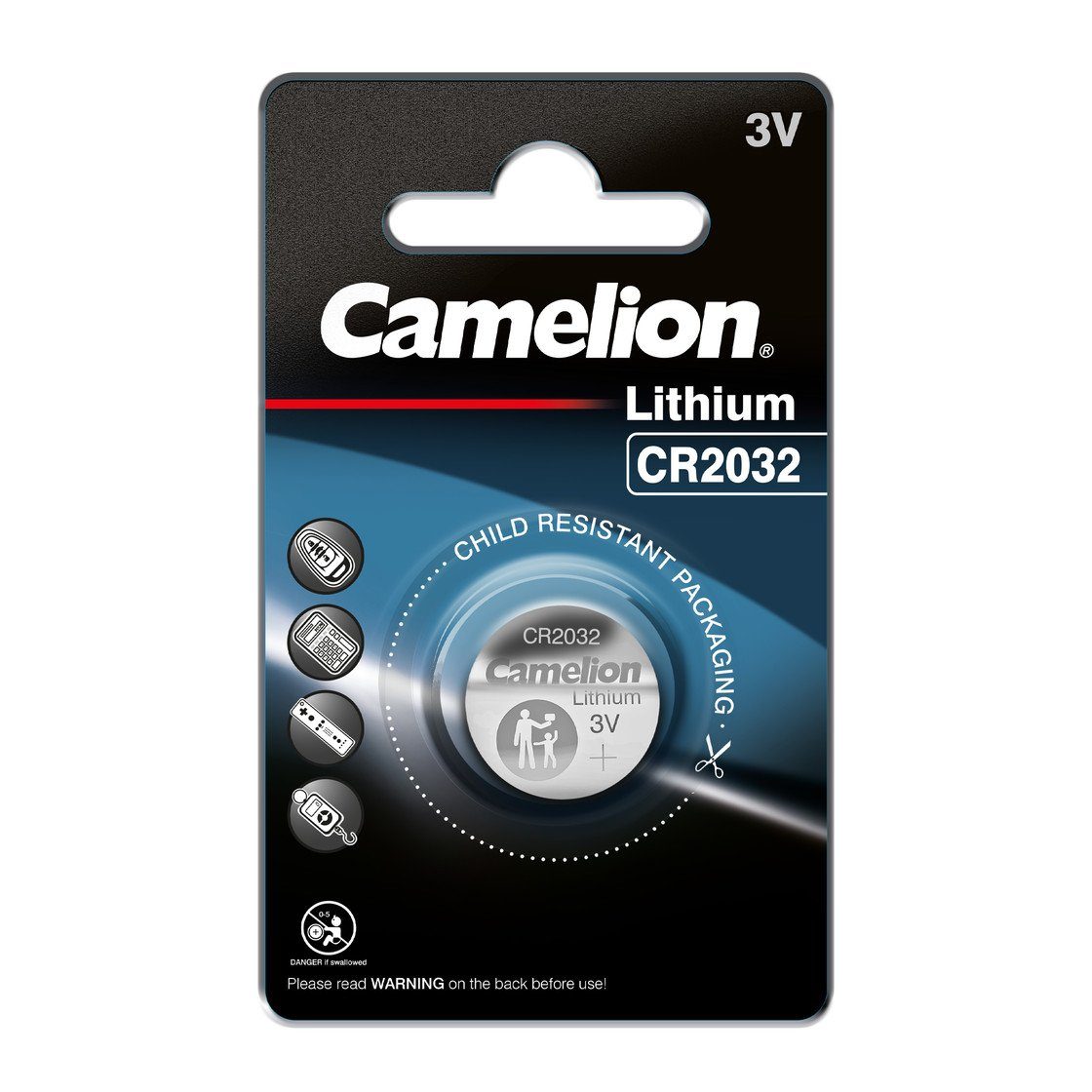 Camelion Knopfzelle Knopfbatterie CR2032 CR2430 CR1225, Knopfzelle, CR1220, CR2025 Lithium, CR1632, Batterie, CR1216, CR2016, CR2450 CR1616