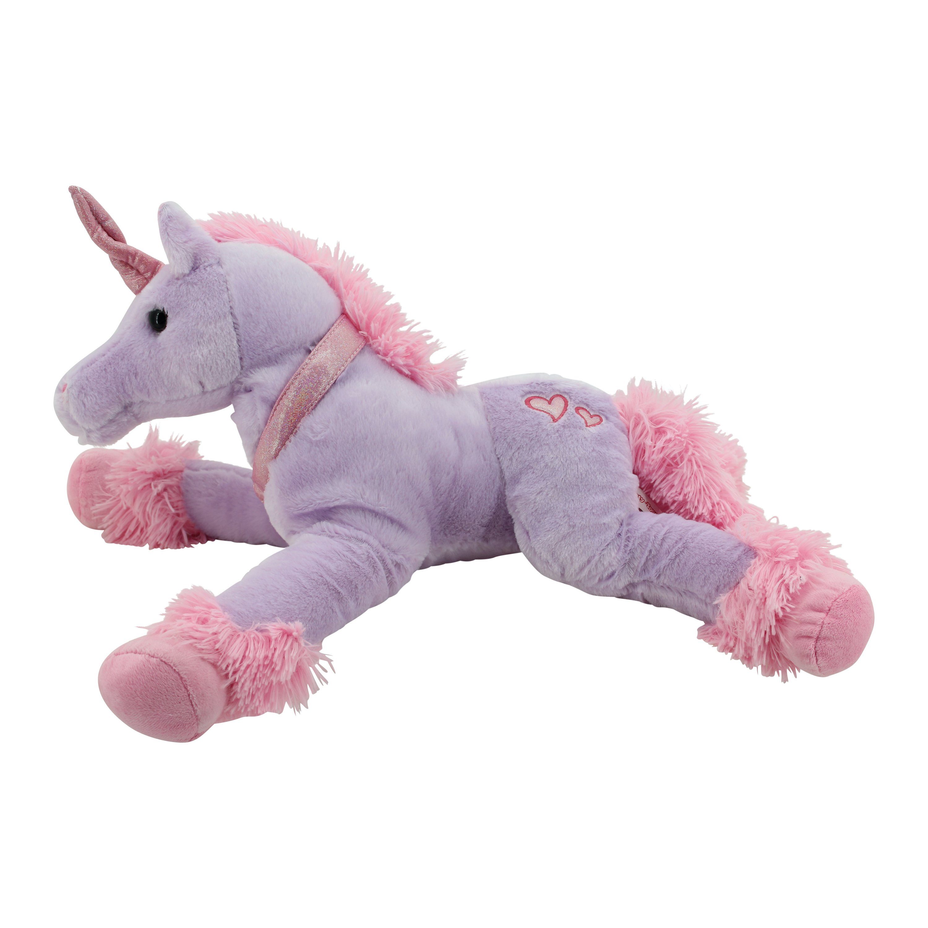 Sweety-Toys Kuscheltier Sweety Toys 0135 Einhorn Plüschtier 82 cm lila Unicorn Kuscheltier