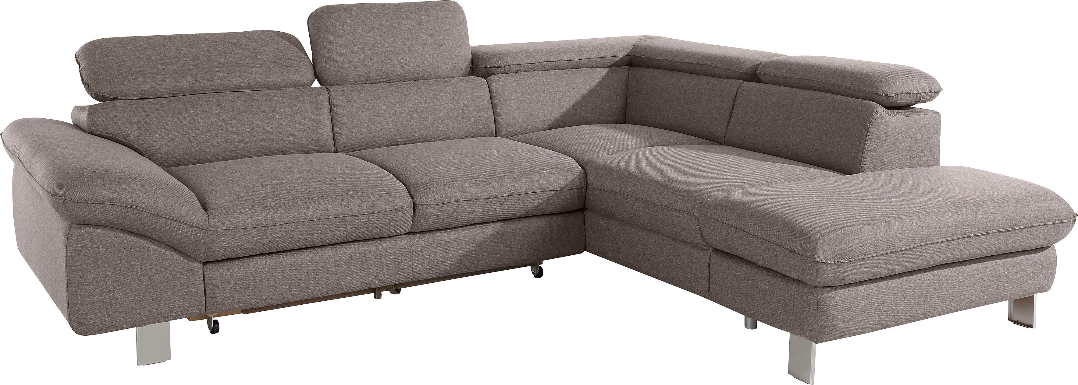 COTTA Polstergarnitur "Driver L-Form", (Set, 2 tlg.), Set bestehend aus: Ec günstig online kaufen