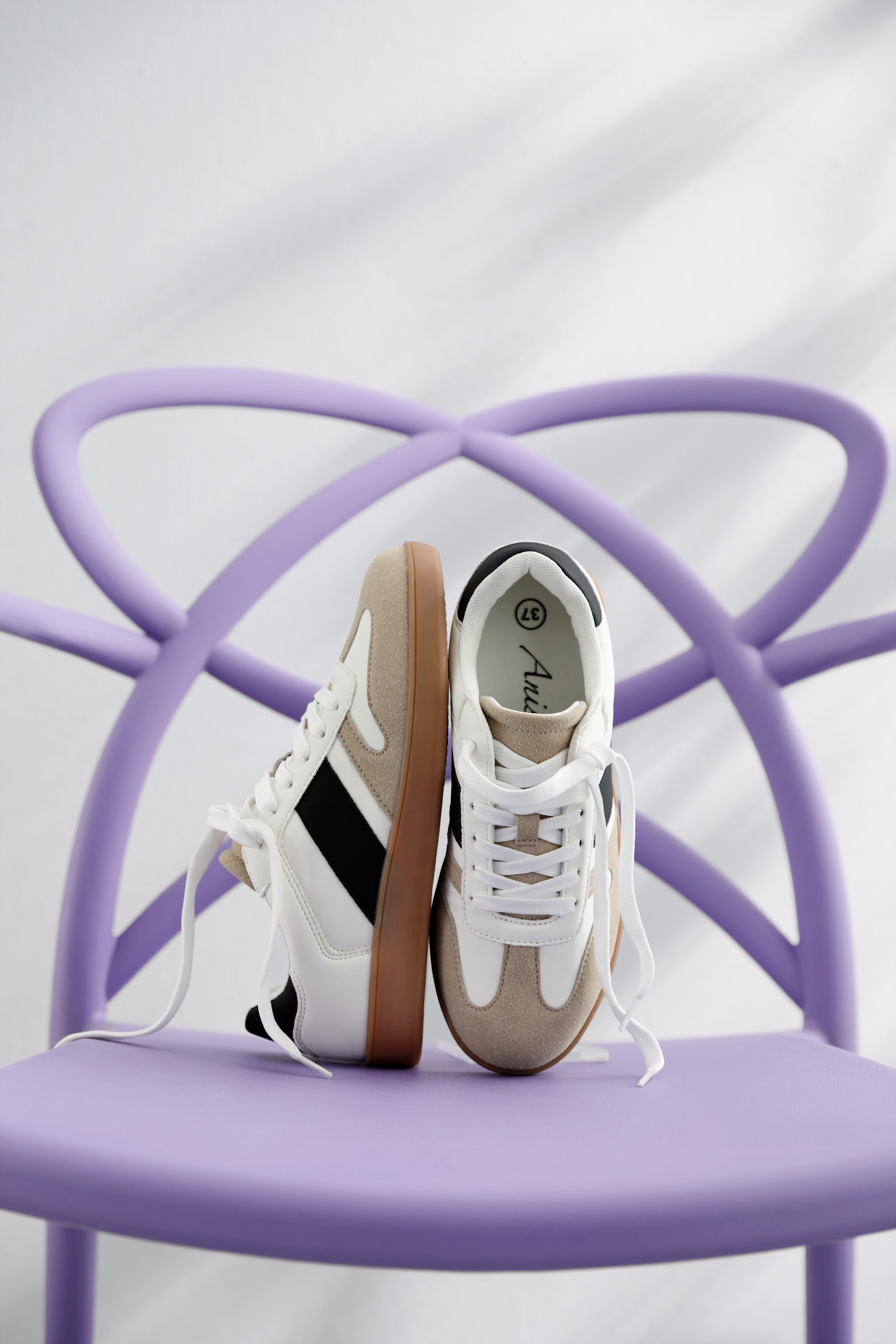 Aniston SHOES Sneaker Freizeitschuh, Halbschuh, Schnürschuh - NEUE KOLLEKTI günstig online kaufen