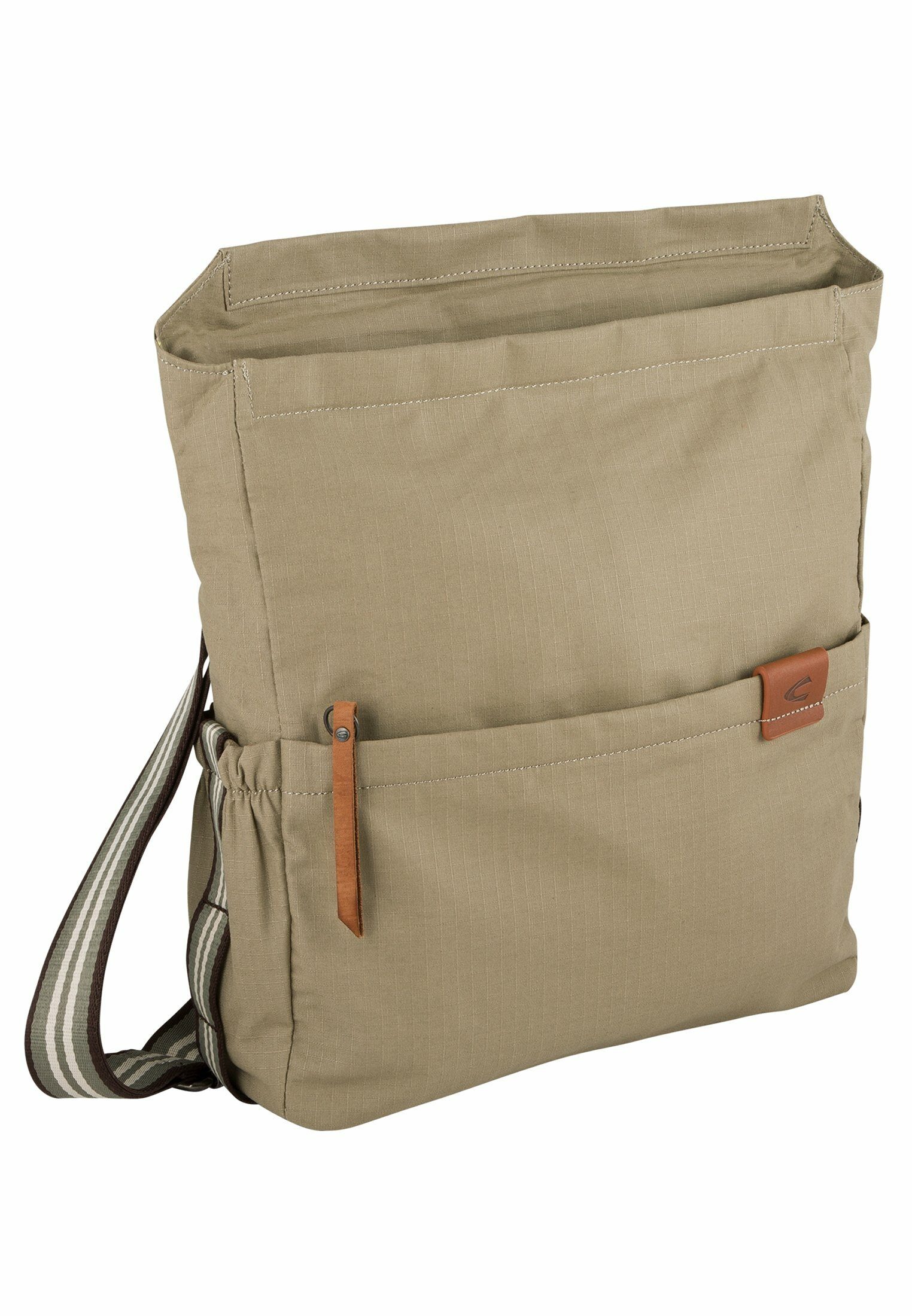 Schultertasche Cross Bag aus strukturiertem Canvas Material