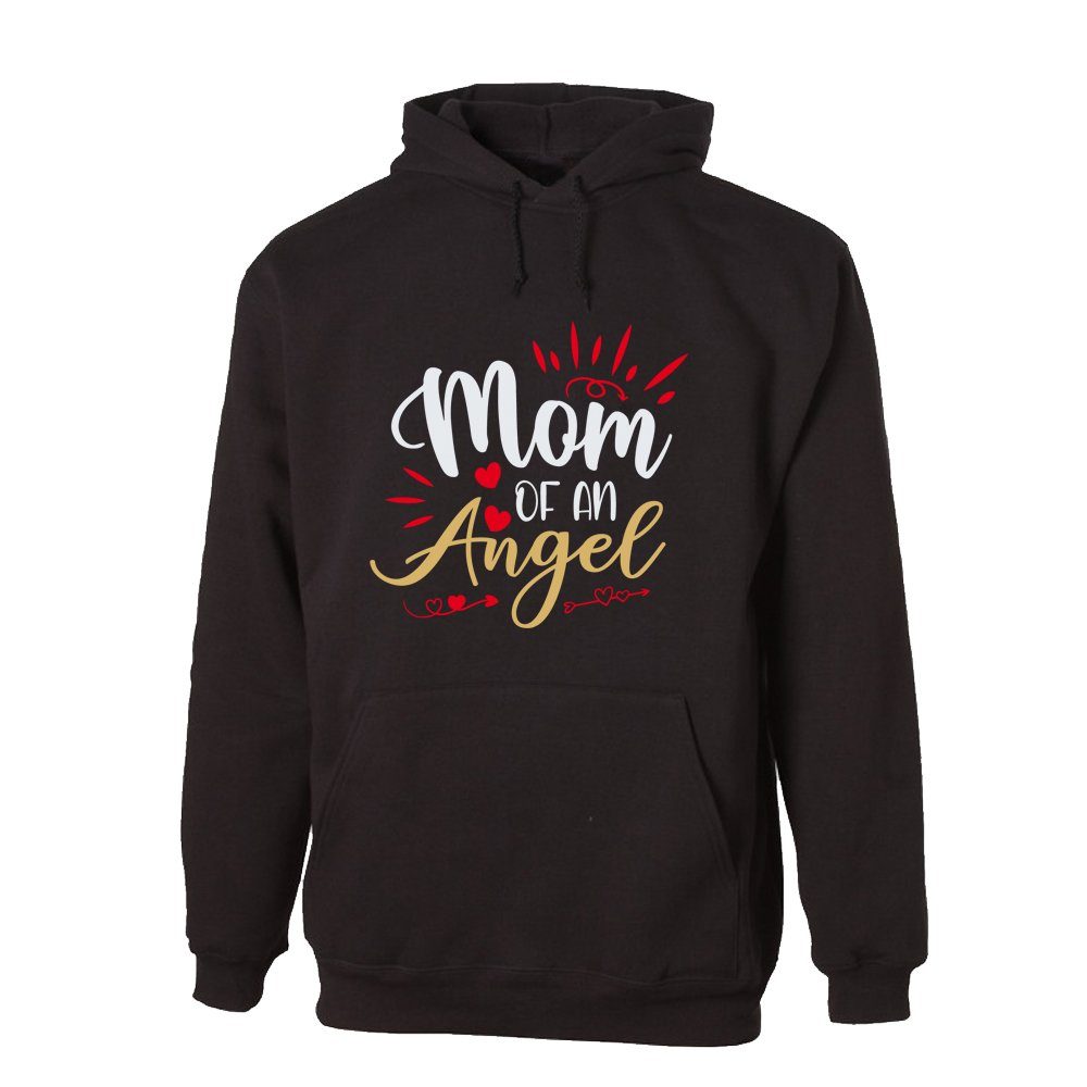 G-graphics Hoodie Mom of an Angel mit trendigem Frontprint mit Spruch / Sprüche zum Muttertag