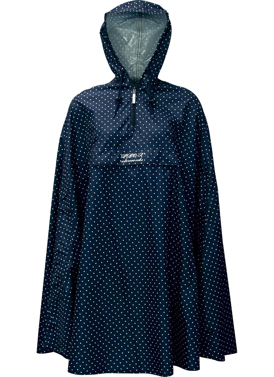 PRO-X ELEMENTS Regenponcho ALENA Wasserdicht Marineblau