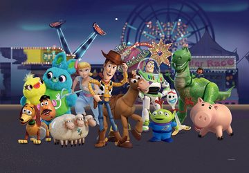 Komar Leinwandbild Keilrahmenbild - Toy Story The Greatest Team - Größe 40 x 60 cm, Disney (1 St)