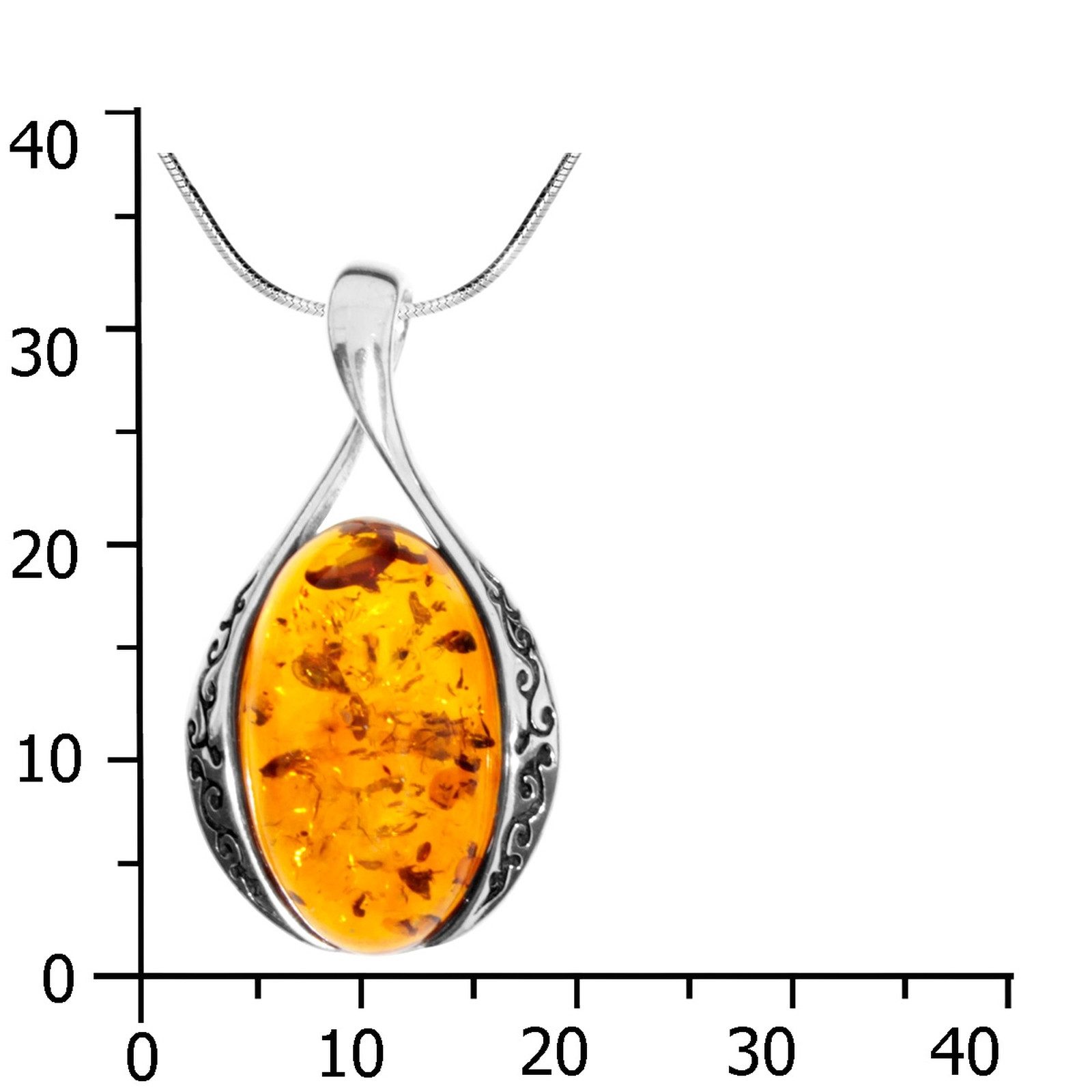 OSTSEE-SCHMUCK Kette mit Anhänger Ostsee-Schmuck Kette mit Anhänger Annika günstig online kaufen