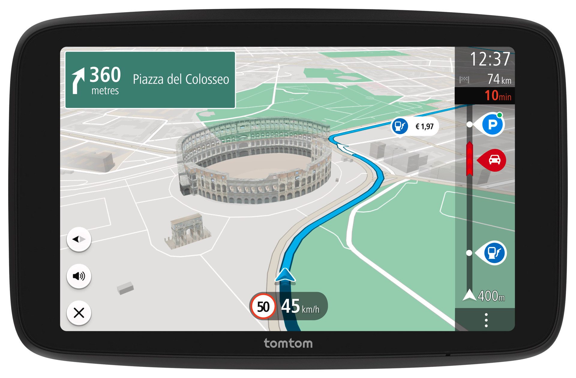 TomTom TomTom Go Superior 7 Navigationsgerät (Weltweit, Integriertes WLAN)