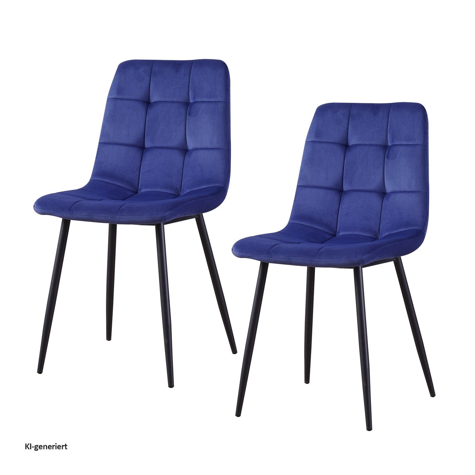 HTI-Living Esszimmerstuhl Stuhl Mesa Velvet 2er-Set (Set, 2 St), Esszimmerstuhl Samt