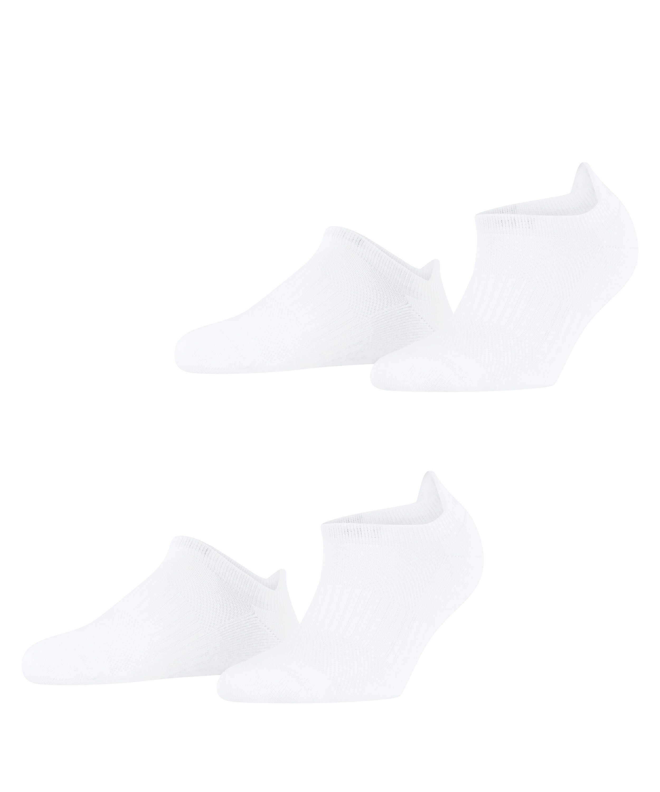 (2000) Basic white Sneakersocken 2-Pack aus Biobaumwolle (2-Paar) Esprit Active