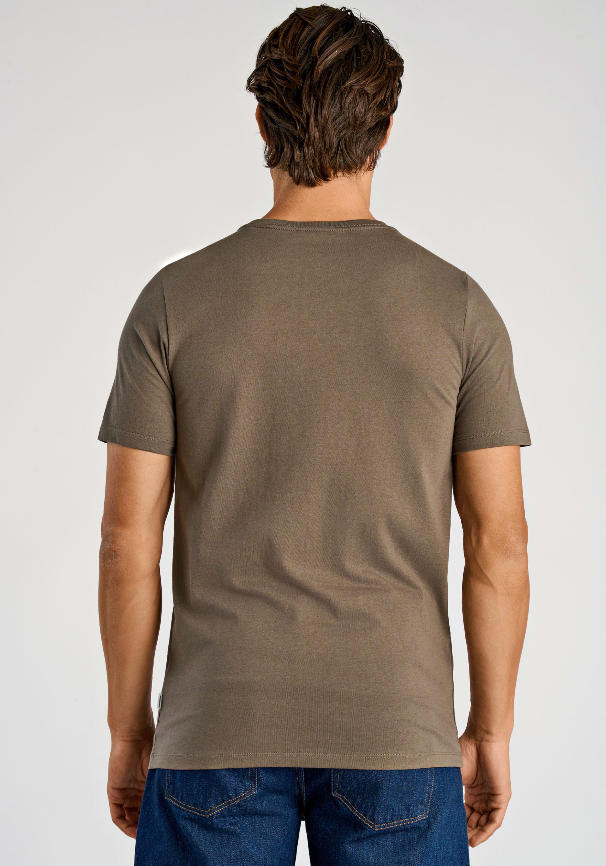 LINDBERGH T-Shirt mit Logo und Rundhalsausschnitt – Bild 2 von 5