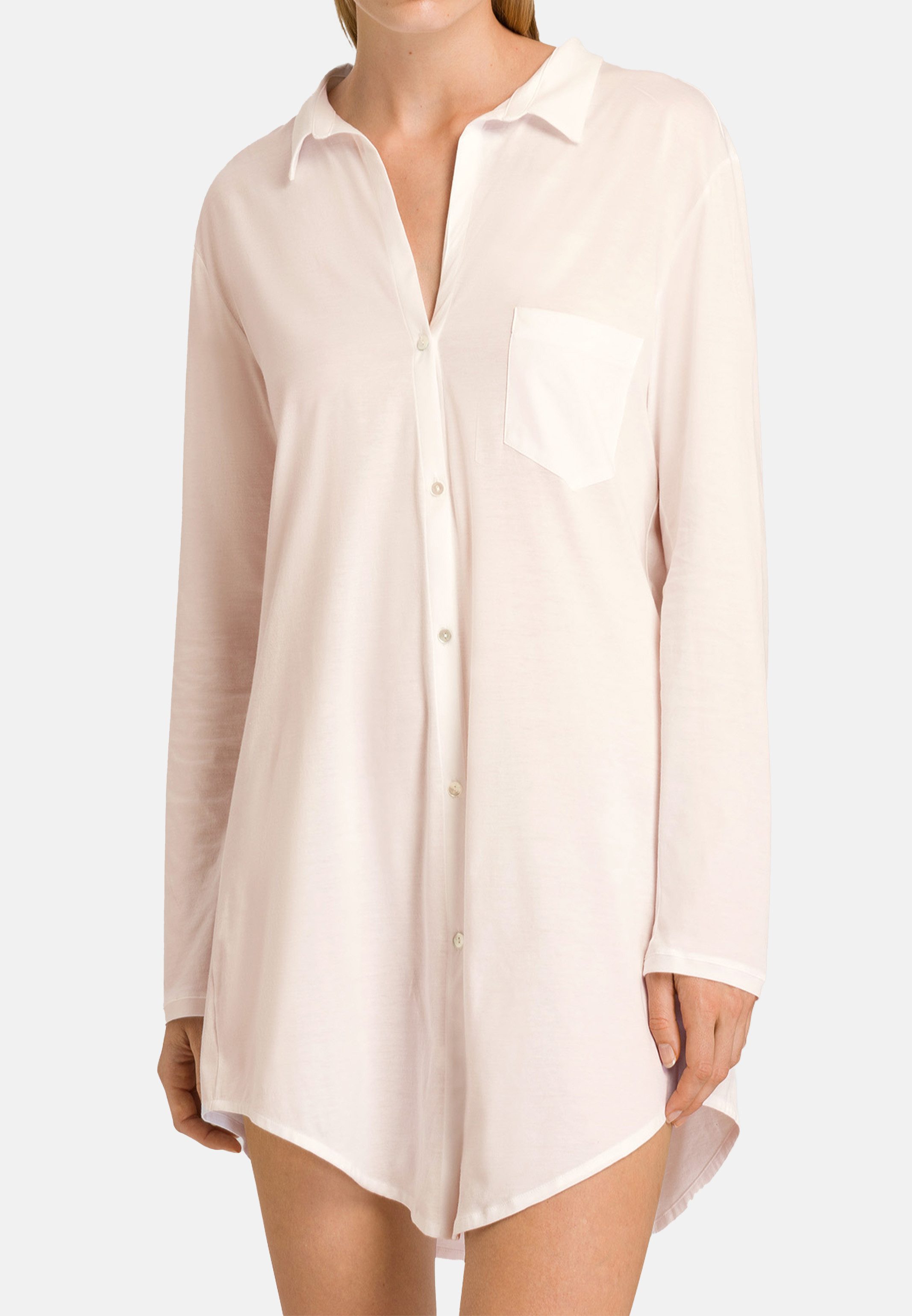 Hanro Nachthemd Cotton Deluxe (1-tlg) Nachthemd günstig online kaufen