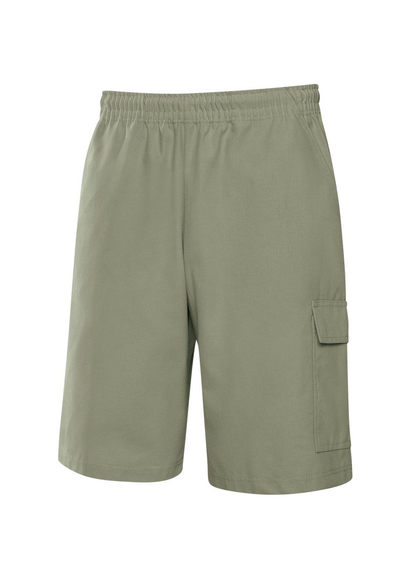 Jerseyhose TRIGEMA Cargo-Bermuda aus 100% Baumwolle