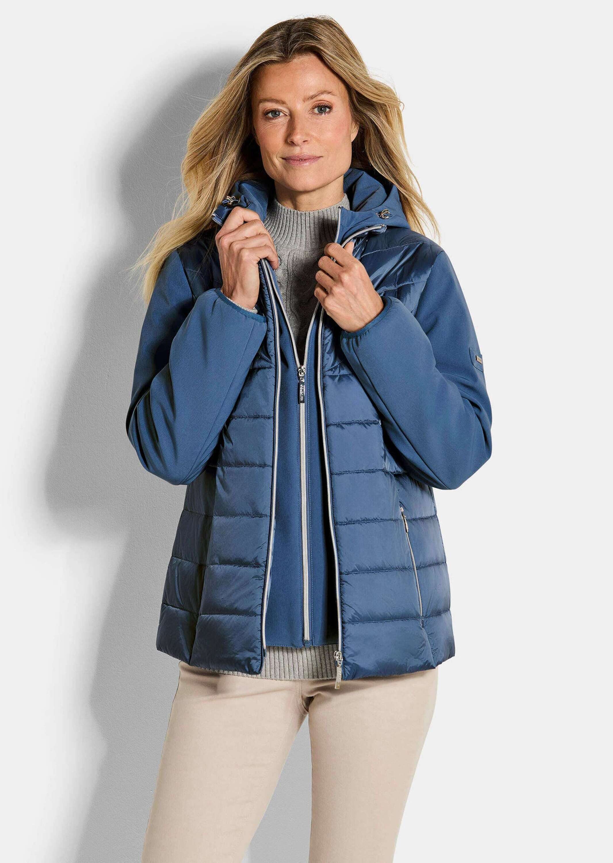 GOLDNER Outdoorjacke Steppjacke mit Ärmeln aus Softshell günstig online kaufen