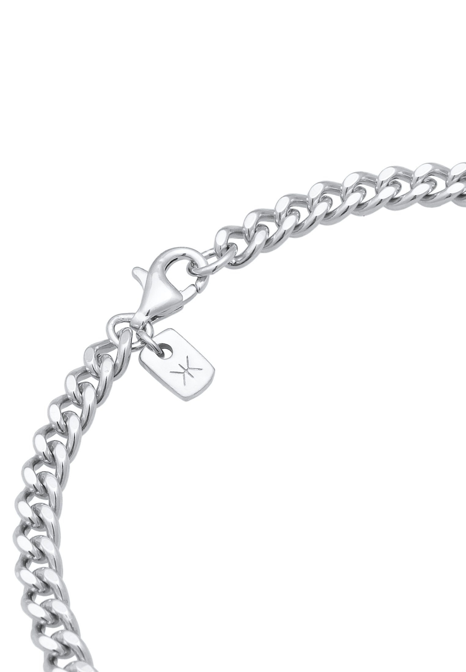 Kuzzoi Silberarmband mit Smiling Face 925 Silber