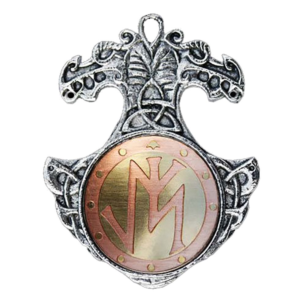 HOPLO Kettenanhänger Talisman für Selbstvertrauen - Runen - 32x44mm