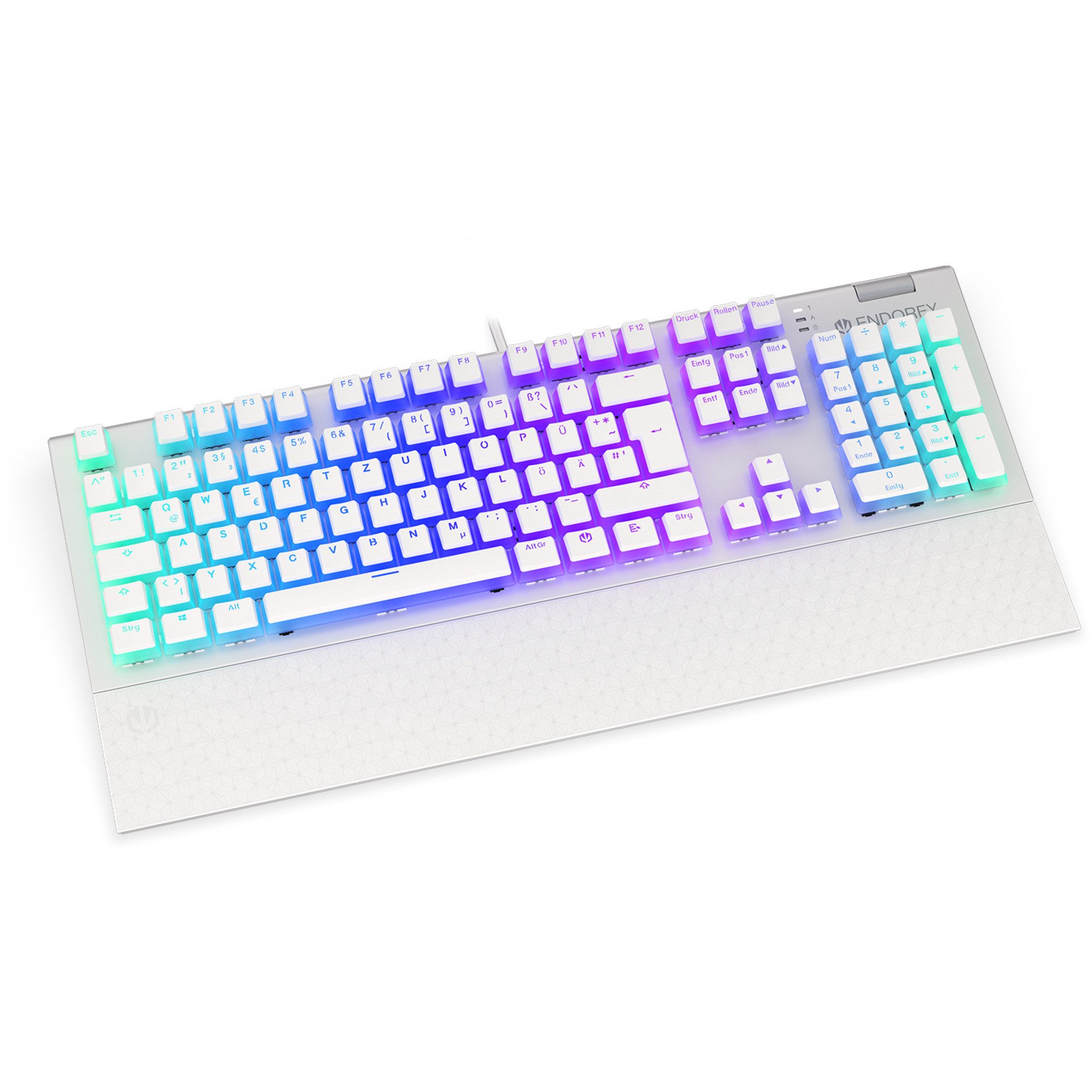 ENDORFY Omnis Pudding Onyx White Tastatur