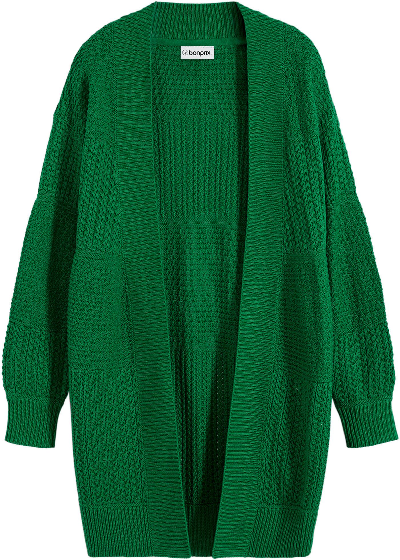 Longstrickjacke