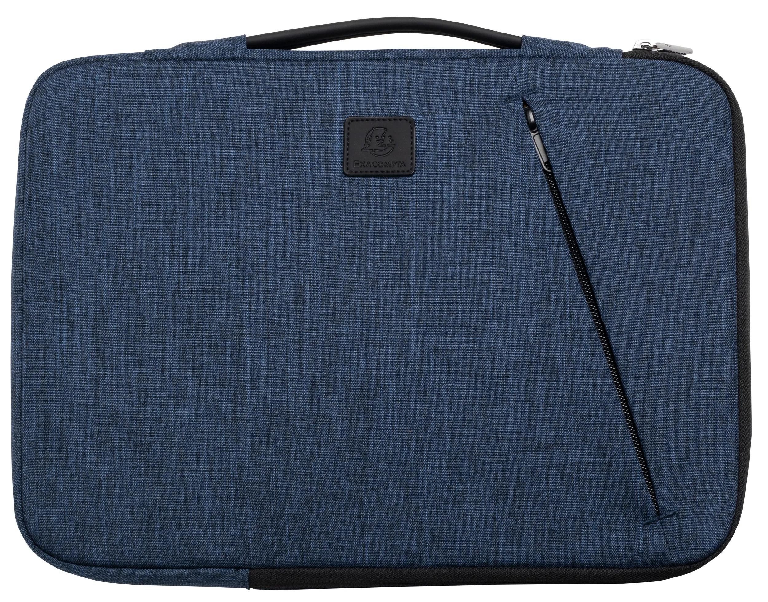 EXACOMPTA Laptoptasche Laptophülle 13-14'' Business - Blau - 17122E, Businesstasche
