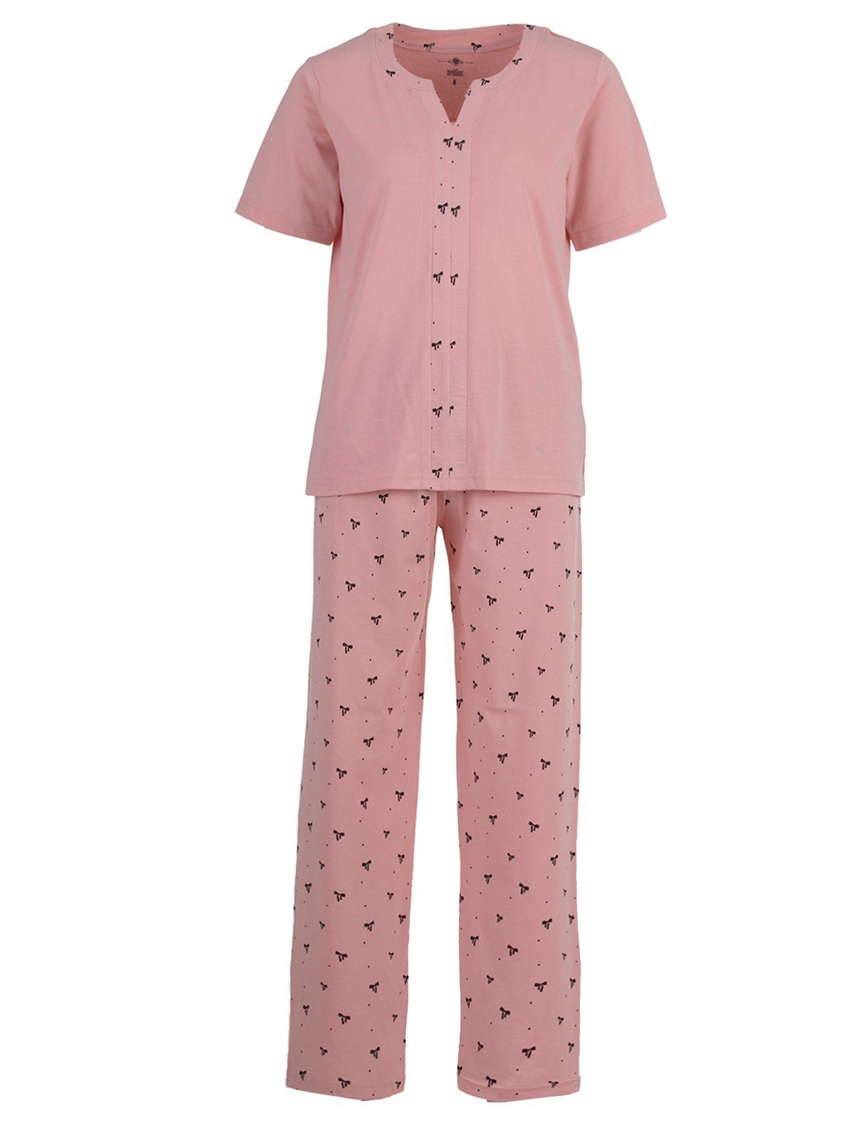 zeitlos Schlafanzug Pyjama Set Kurzarm - günstig online kaufen