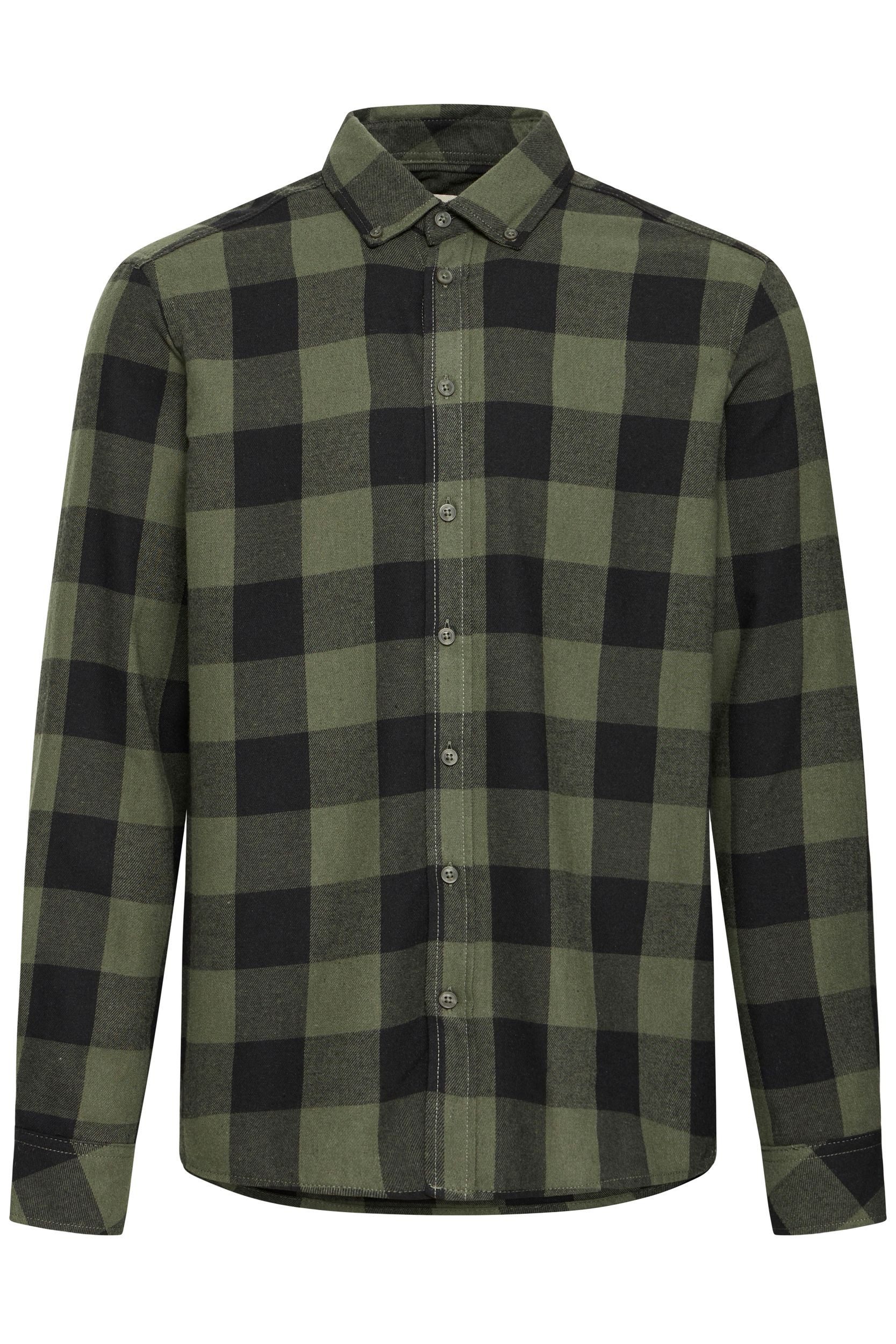 Blend Langarmhemd Moderner Passform Kragen Langarm günstig online kaufen