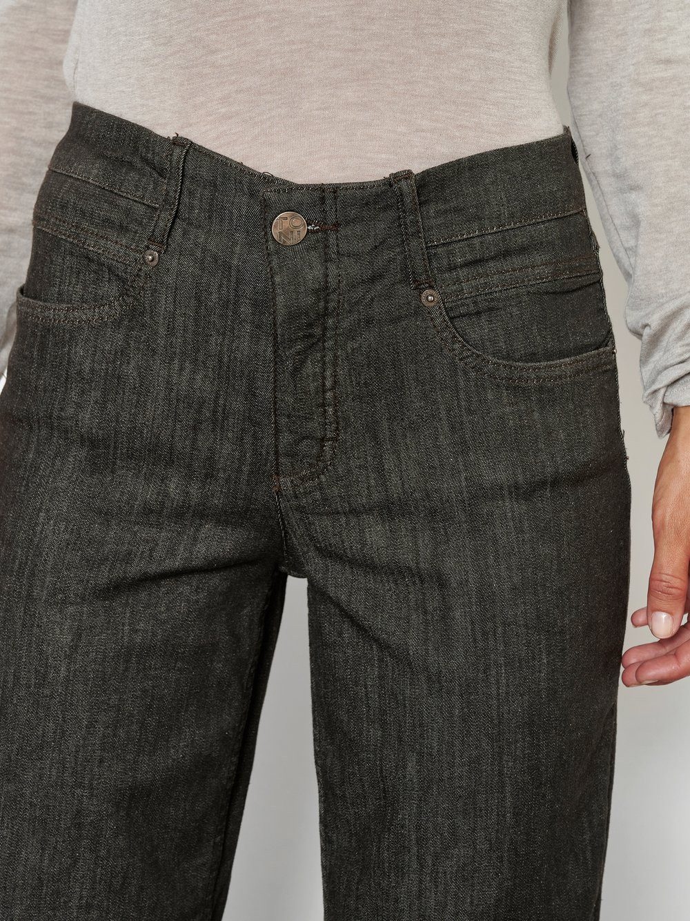 TONI High-waist-Jeans Liv New Wide mit Stretch