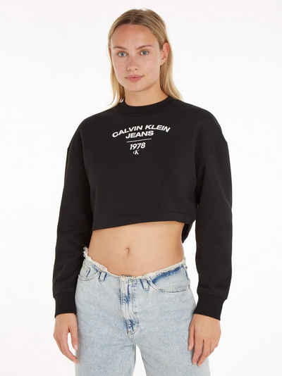 Calvin Klein Jeans Sweatshirt VARSITY LOGO CREWNECK