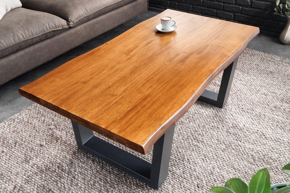 riess-ambiente Couchtisch GENESIS 110cm braun · Ablagetisch aus Akazien-Mas günstig online kaufen