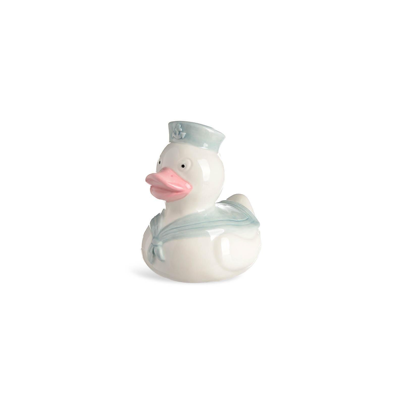 Depot Dekofigur Deko-Figur Duck (Packung, 1 St., 1 Stück Deko-Figur), aus Kaolinit, Ø 8 Zentimeter, H 9 Zentimeter