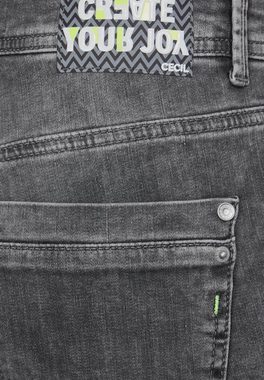 Cecil Slim-fit-Jeans aus Baumwolle mit Stretchanteil