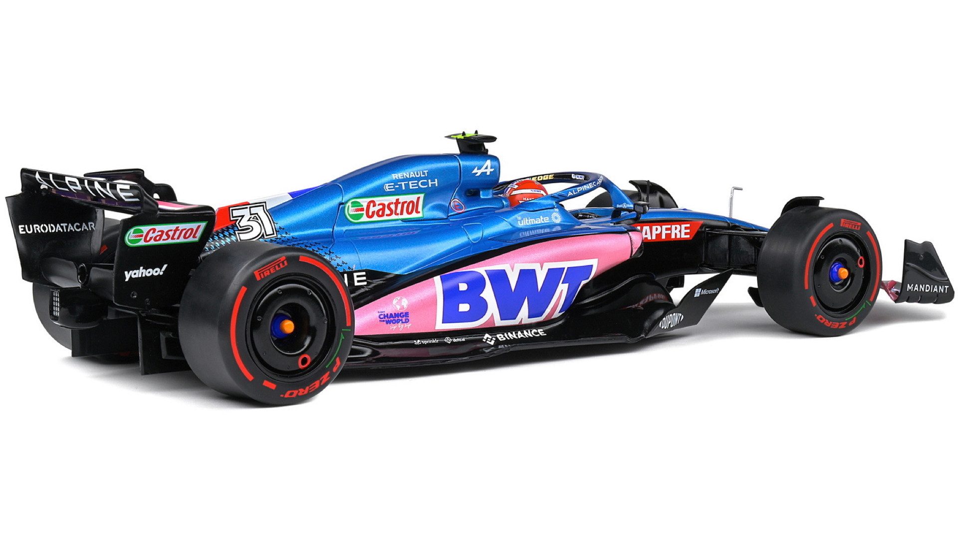 Solido Modellauto Solido Modellauto 1:18 Alpine Formel 1 A522 Ocon Australien GP 2022 S1, Maßstab 1:18