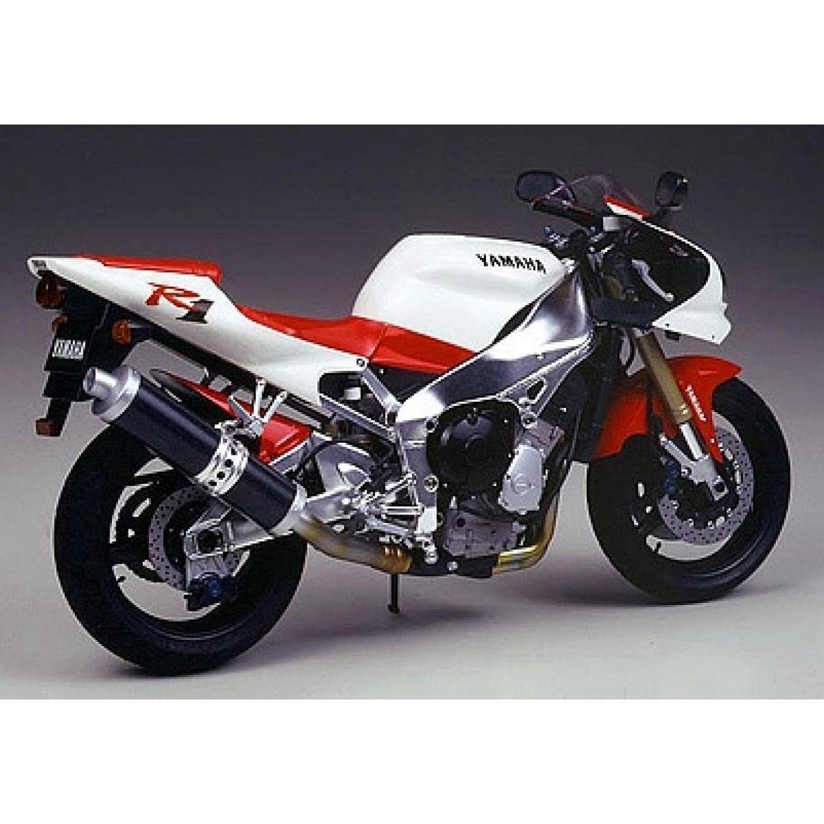 Tamiya Modellbausatz 300014073 - Modellbausatz,1:12 Yamaha YZF-R1 1000ccm  1997