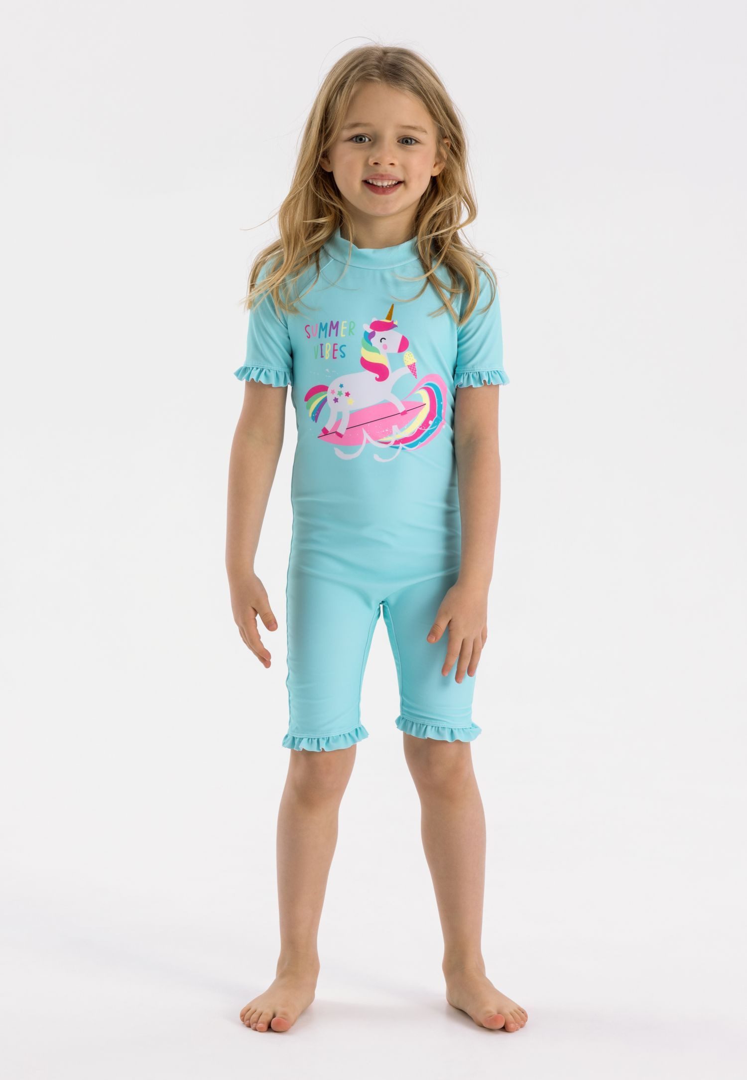 MINOTI Schwimmanzug Overall mit UV-Schutz und Mütze Set (9m-8y) günstig online kaufen