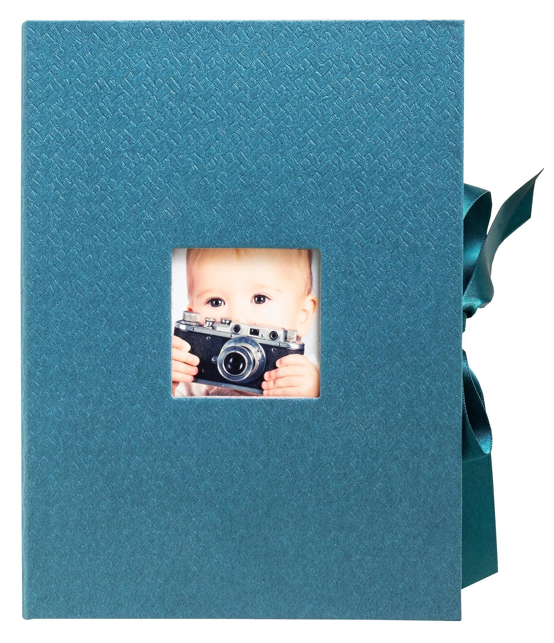 EXACOMPTA Dokumententasche 4x Fotobox OfficeByMe, 20x15x5 cm - Blaugrün - 77603E, Boxen, Stiftebox