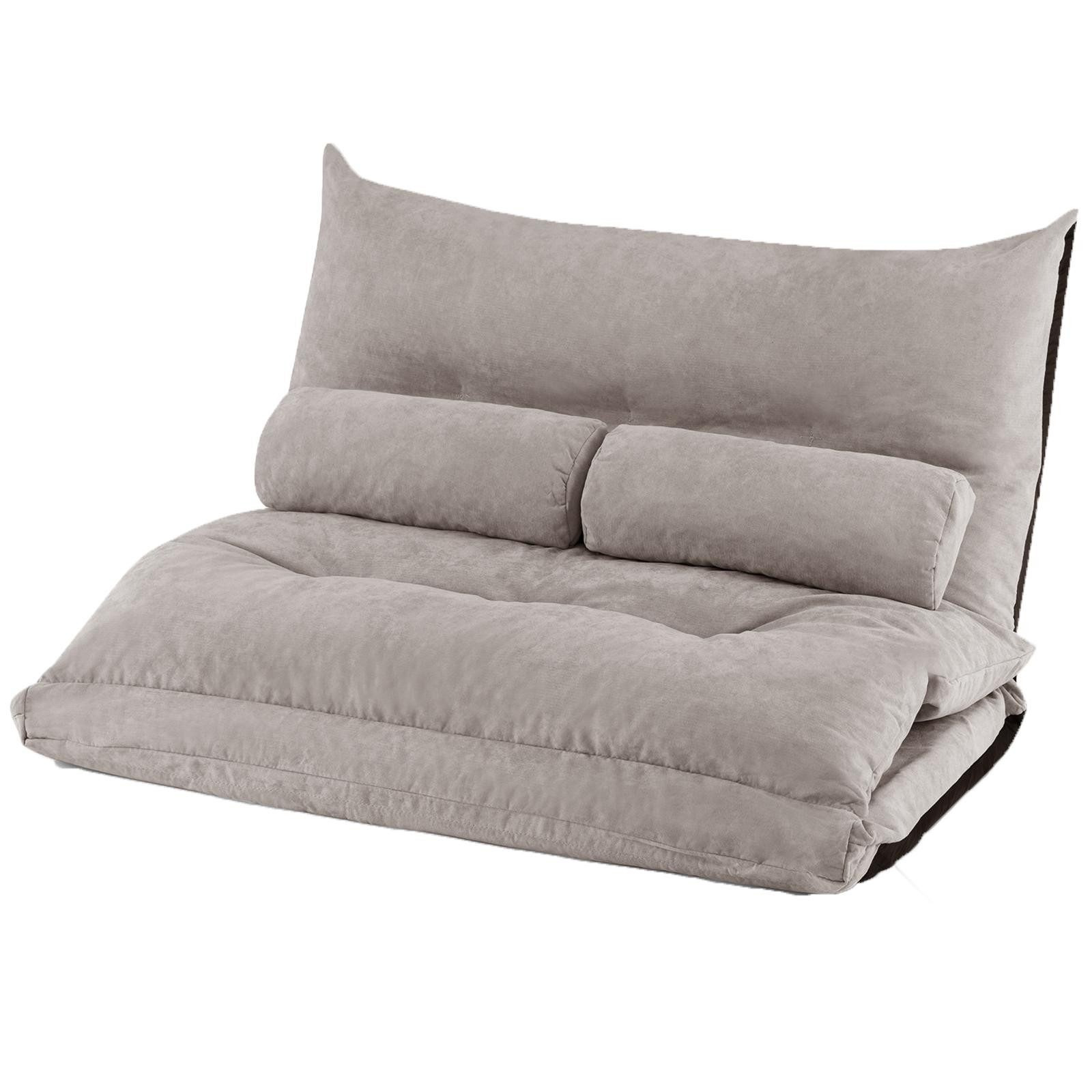 KOMFOTTEU Schlafsofa 3 in 1 Bodensofa, günstig online kaufen