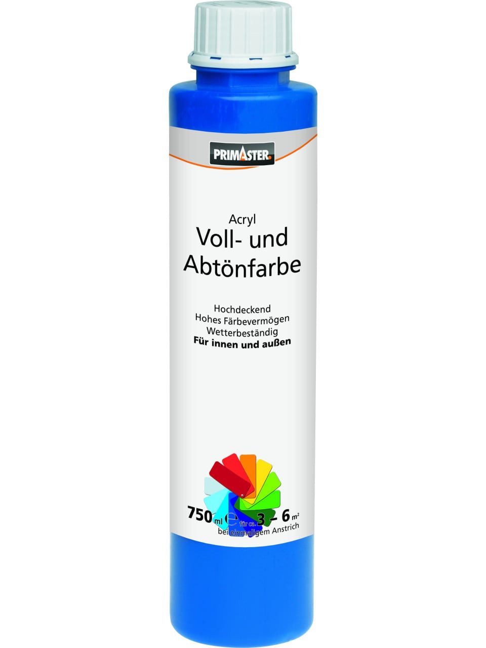 Primaster Vollton- und Abtönfarbe Primaster Voll- und Abtönfarbe 750 ml rot matt