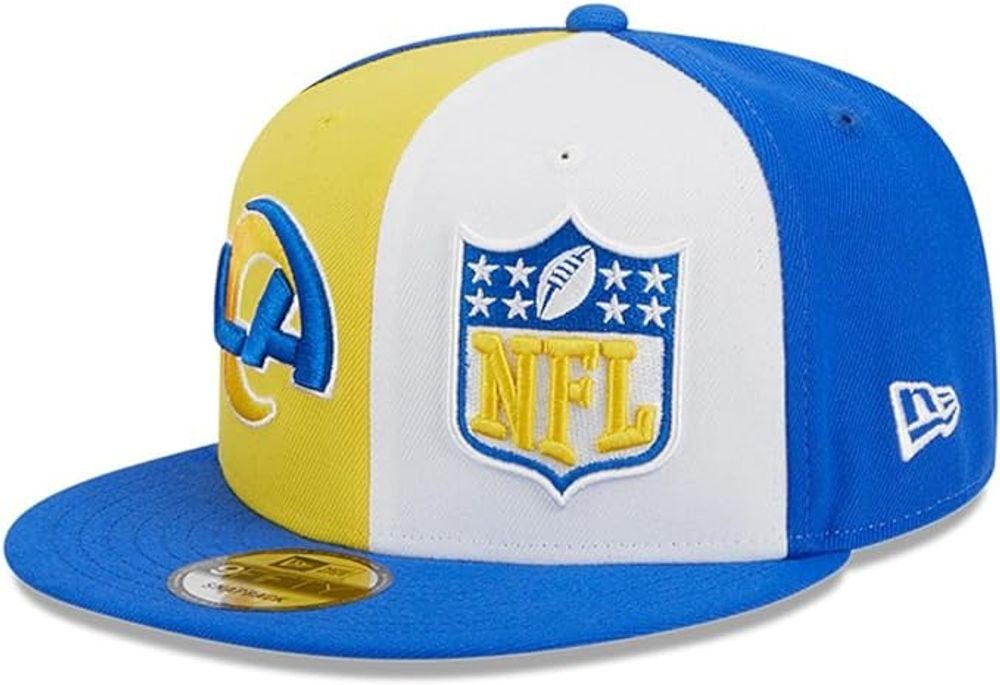 New Era Snapback Cap LOS NFL 2023 ANGELES RAMS Snapback Official 9FIFTY Cap Sideline Game
