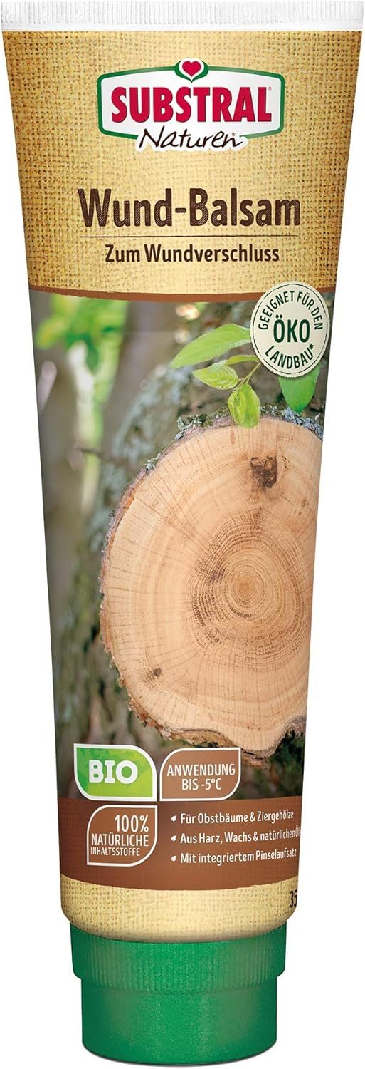 Evergreen Baum-Wundverschluss Substral Naturen Bio Wundbalsam, Wundverschlussmittel 350 g