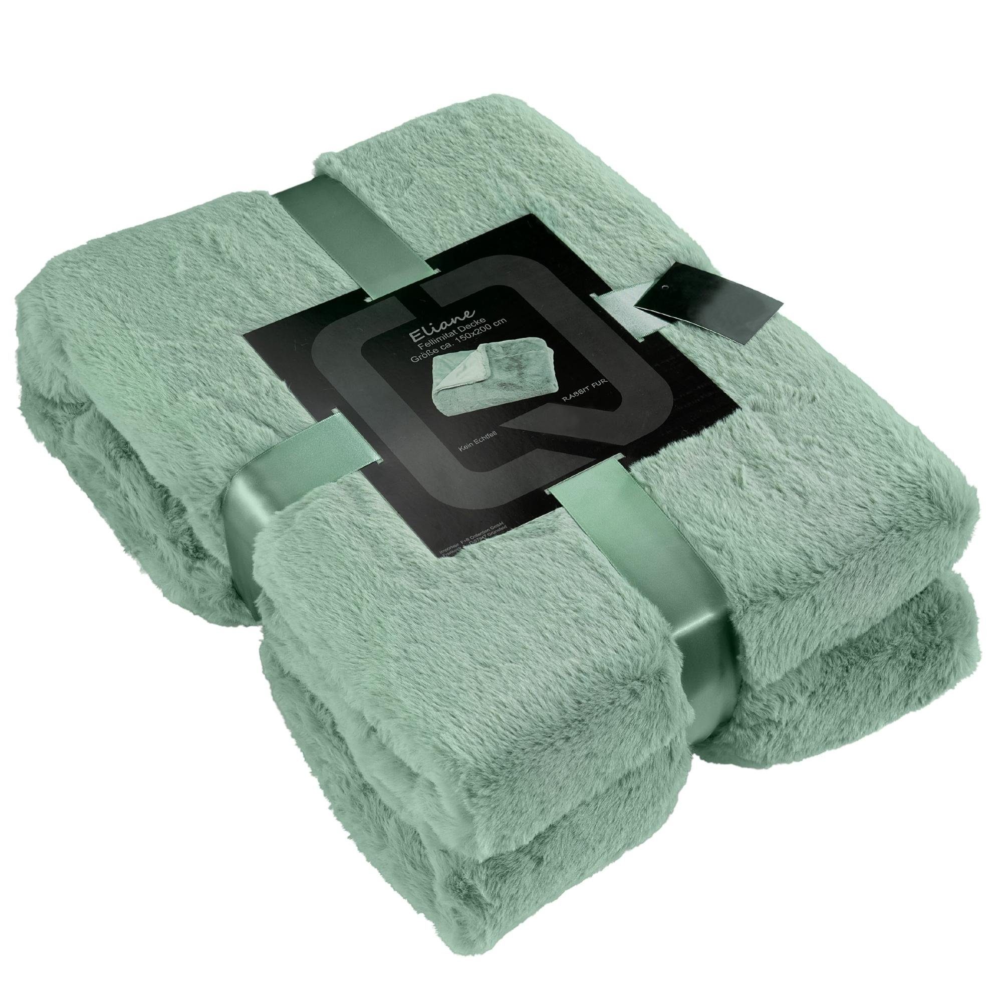 Wohndecke ELIANE, REALLaxx, flauschige XL Sofadecke günstig online kaufen