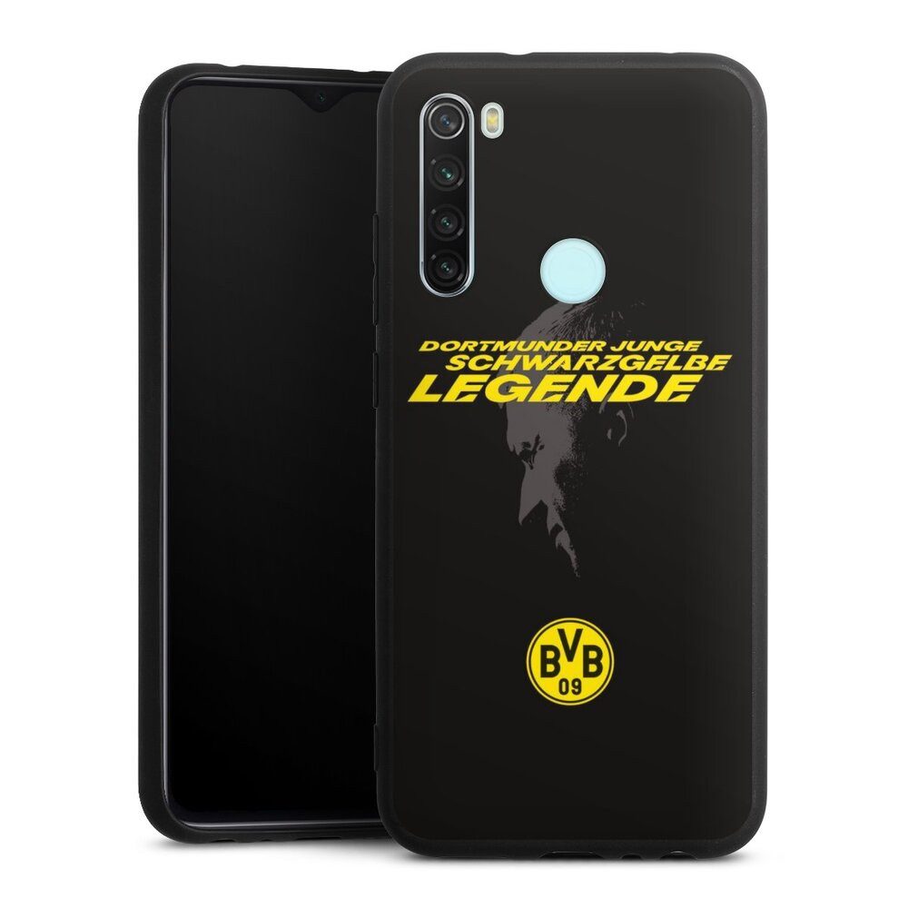 DeinDesign Handyhülle Marco Reus Borussia Dortmund BVB Danke Marco Schwarzgelbe Legende, Xiaomi Redmi Note 8 Silikon Hülle Premium Case Handy Schutzhülle