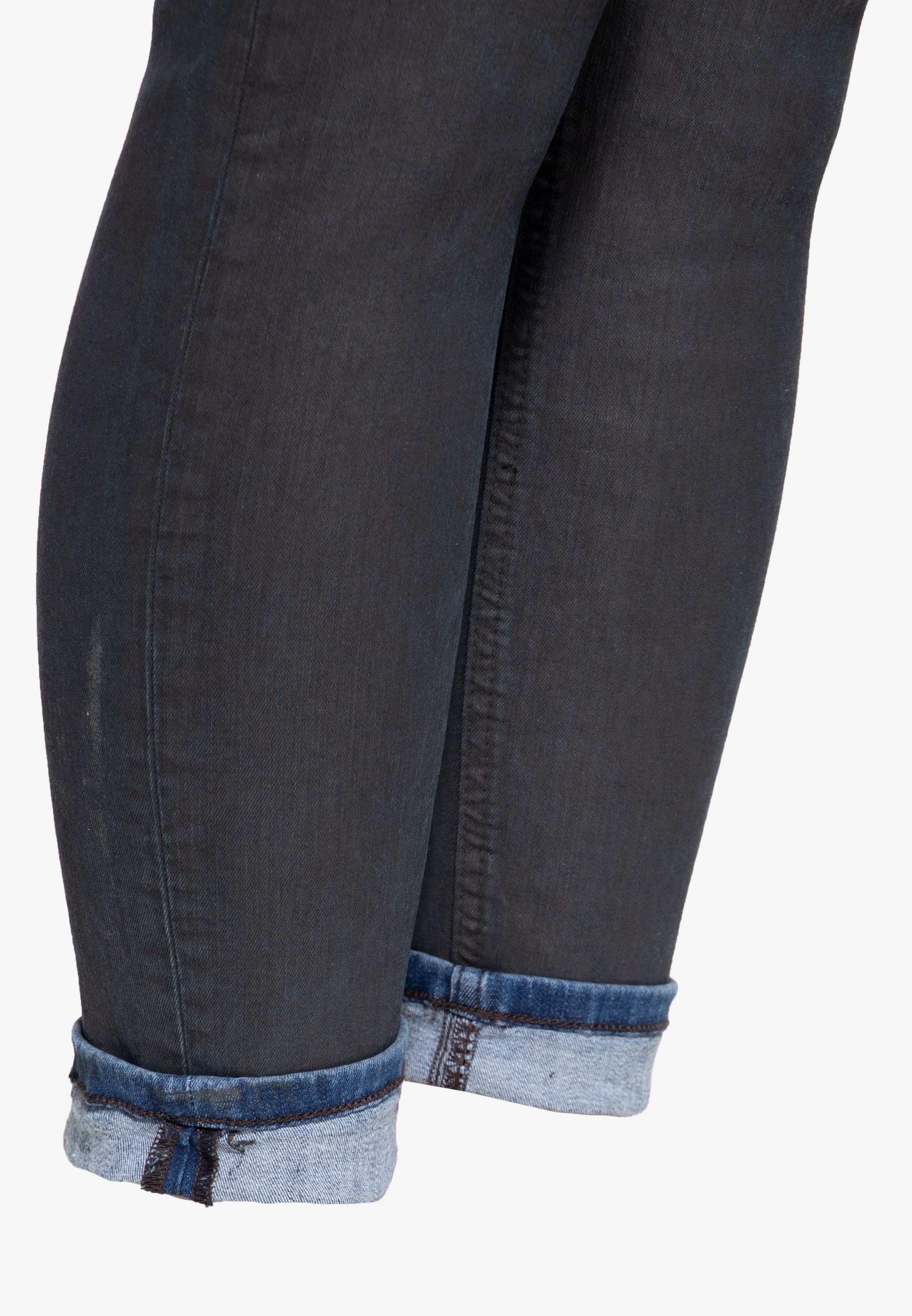 Damen Jeans ATT Jeans Slim-fit-Jeans Leoni im coated Look