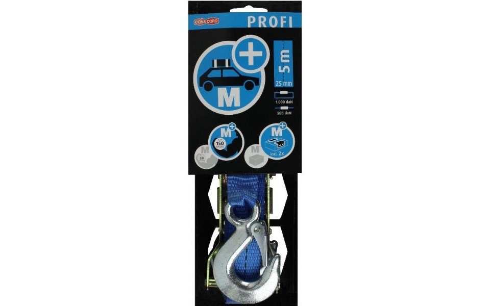 Spanngurt Conacord Zurrgurt- Spanngurt 25 mm x 5 m