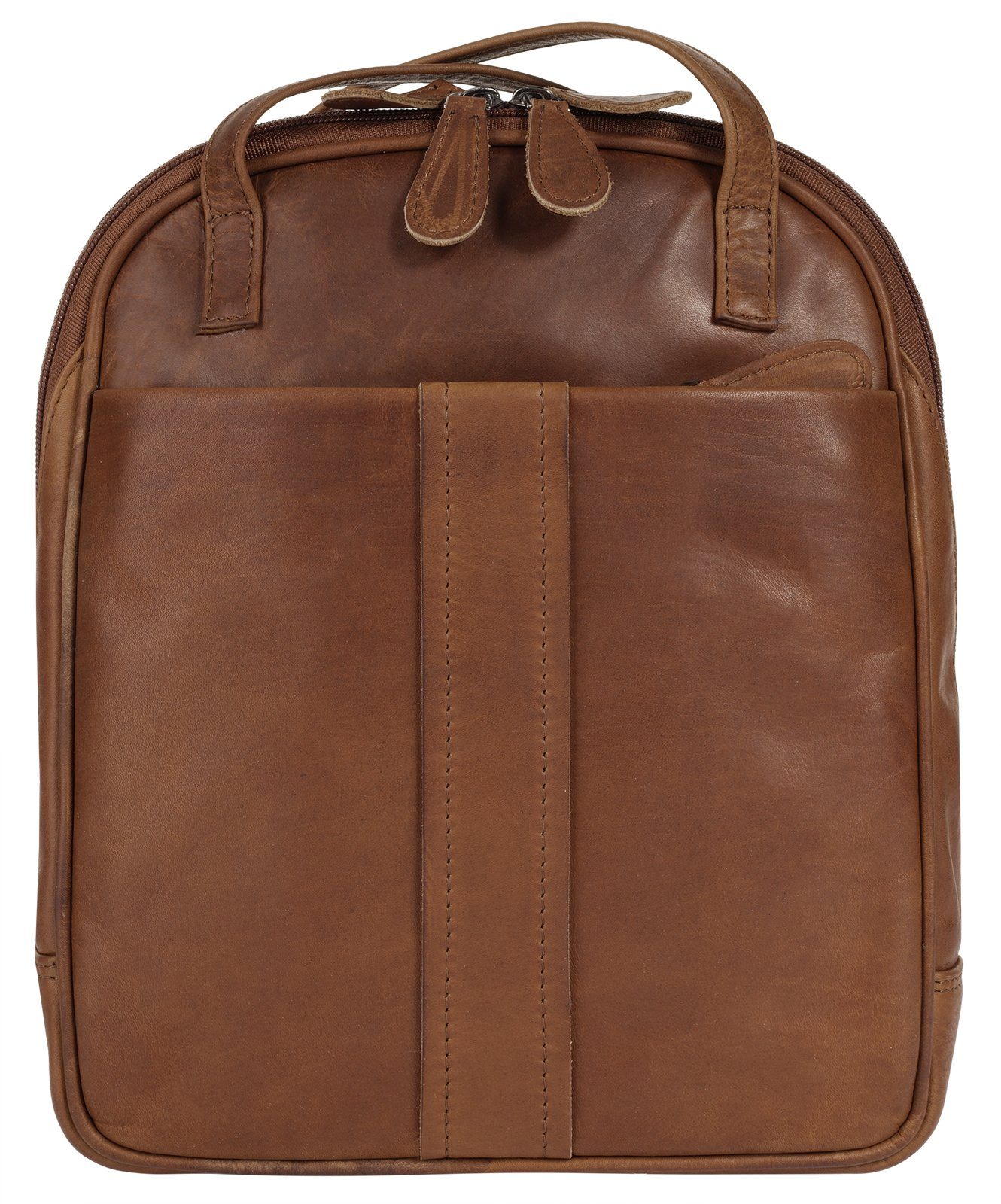 Cluty Cityrucksack, echt Leder